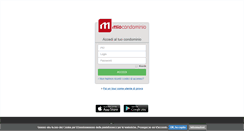 Desktop Screenshot of miocondominio.eu